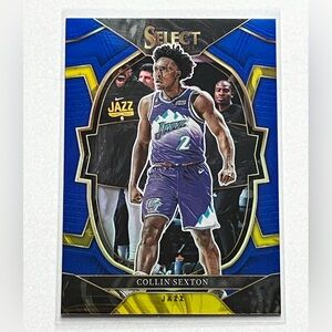 Select Collin Sexton Jazz Trading Card 23 2022/23